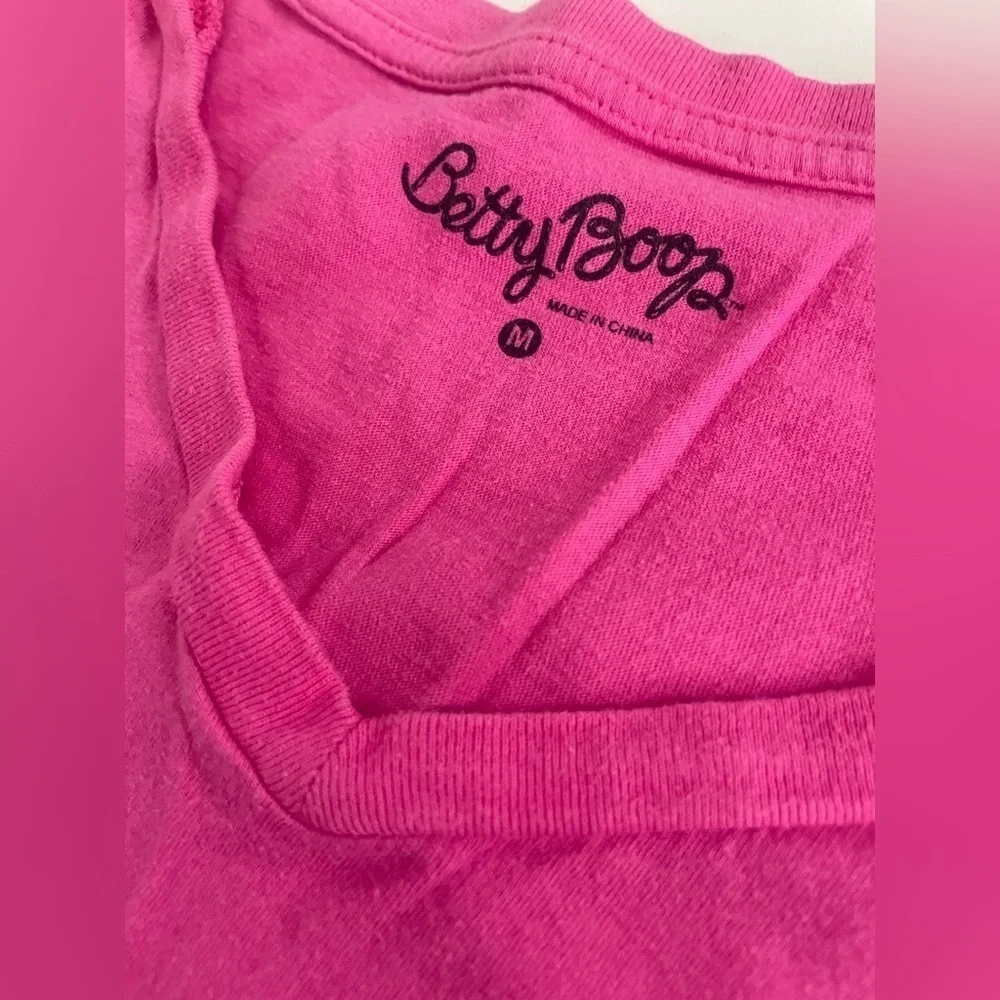 Betty boop nightie pjs pink women’s size M vintage